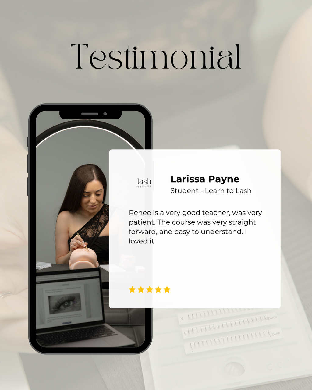 Learn to Lash In-Salon Info Guide