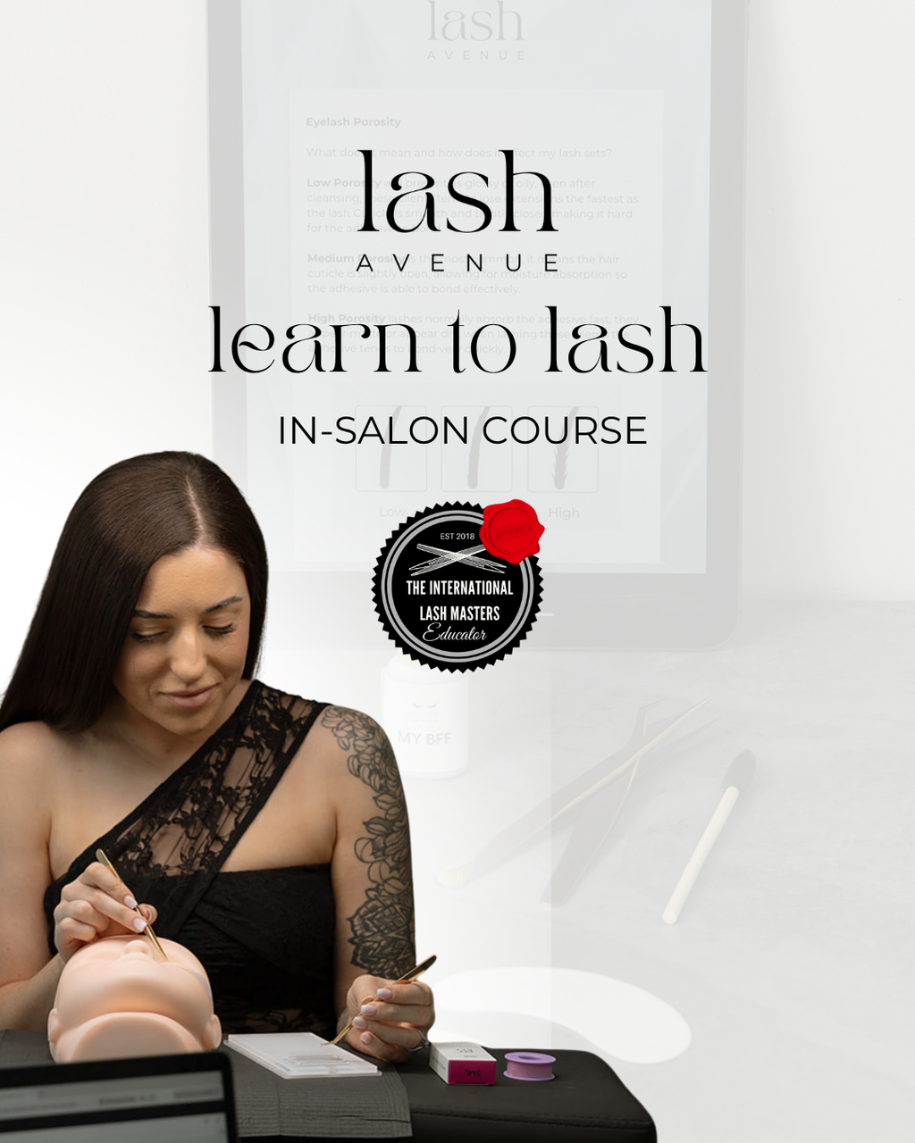 Learn to Lash In-Salon Hybrid Course