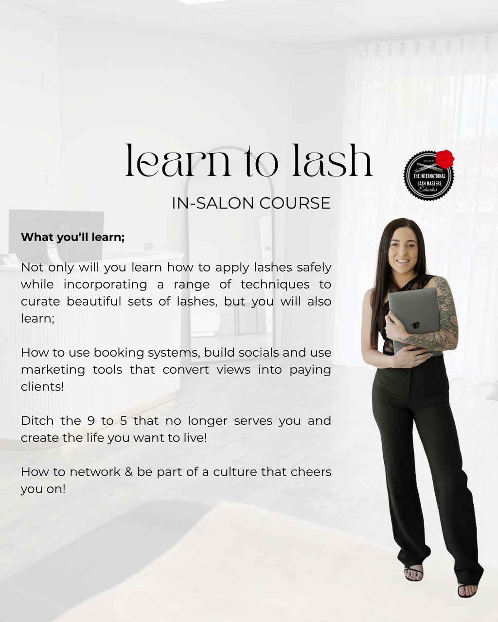 Learn to Lash In-Salon Hybrid Course